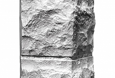 Наружный угол Доломит, светло-серый